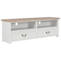 TV-Schrank Weiß 120x30x40 cm Holz