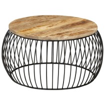 Coffee Table  68 cm Solid Reclaimed Wood