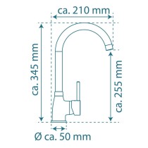 SCH TTE Sink Mixer MANETTI Chrome