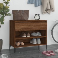 Shoe Cabinet Concrete Grey...