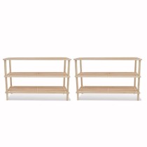 3-Tier Shoe Racks 2 pcs...