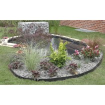 Ubbink Garden Border Edging 19cmx15m 7mm Black