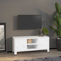 Industrial TV Cabinet White...