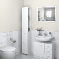 Bathroom Cabinet Grey...