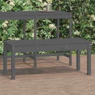 Garden Bench Grey 80x44x45...