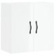 Wall Cabinet High Gloss White 60x31x60 cm Engineered Wood