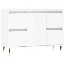 Bathroom Cabinet Brown Oak 80x33x60 cm Engineered Wood