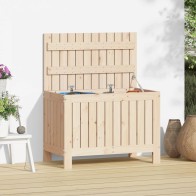 Garden Storage Box White...