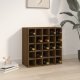 Wine Cabinet 62x25x62 cm Solid Wood Pine