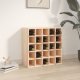 Wine Cabinet 62x25x62 cm Solid Wood Pine