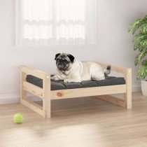 Dog Bed Black 75.5x55.5x28...
