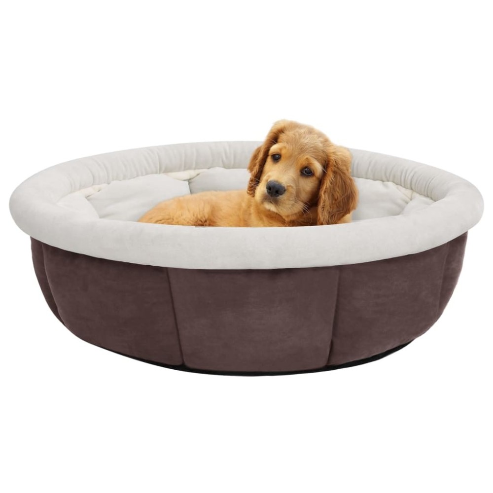 Hundebett 59x59x24 cm Beige