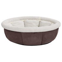 Hundebett 59x59x24 cm Beige