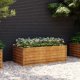 Garden Raised Bed 578x100x69 cm Corten Steel