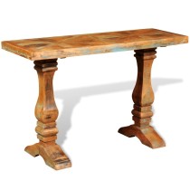 Console Table Solid Reclaimed Wood