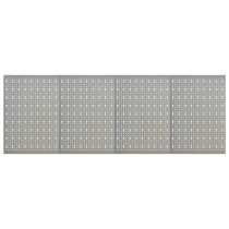 Wall-mounted Peg Boards 3 pcs 40x58 cm Steel