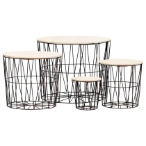 Coffee Table 4 pcs Copper