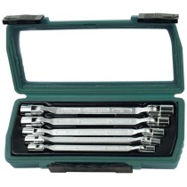 Br der Mannesmann Five Piece Double-ended Swivel Spanner Set 19821