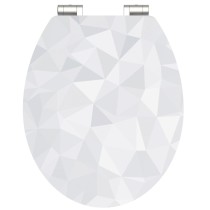 SCH TTE High Gloss Toilet Seat with Soft-Close DIAMOND MDF