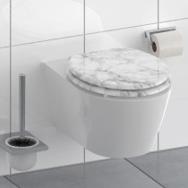 SCH TTE Toilet Seat with Soft-Close MARMOR STONE