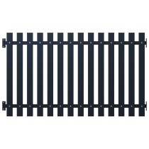 Fence Panel Anthracite 170.5x170 cm Powder-coated Steel