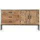 Sideboard 140x35x75 cm Massivholz Mango