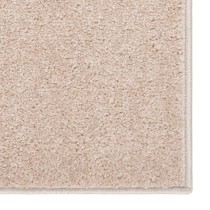 Rug Short Pile 200x290 cm Cream