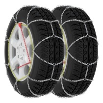 Car Tyre Snow Chains 2 pcs 16 mm SUV 4x4 Size 410