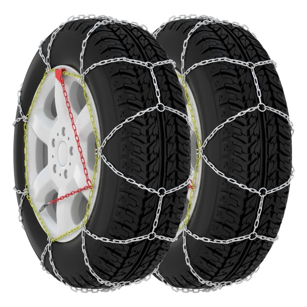 Car Tyre Snow Chains 2 pcs 16 mm SUV 4x4 Size 410