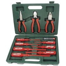 Br der Mannesmann 11 Piece VDE Screwdriver and Pliers Set 11240