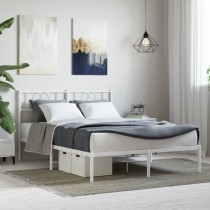 Metal Bed Frame with...