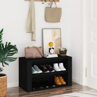 Shoe Rack Brown Oak...
