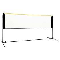 Adjustable Badminton Net 500x103x94-158 cm Metal