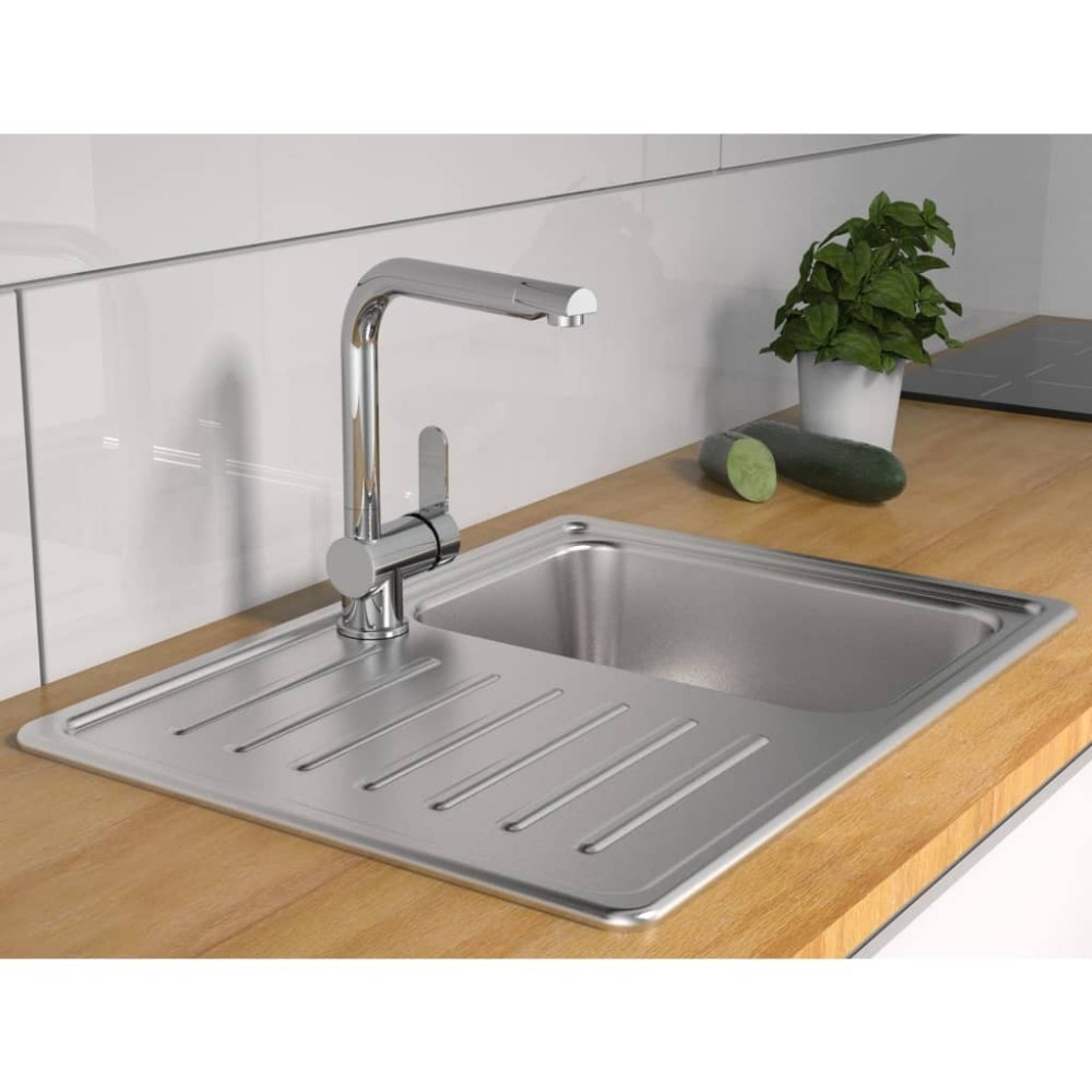 SCH TTE Top Mounted Sink Mixer RIO Chrome