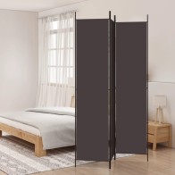 3-Panel Room Divider White...