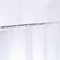 RIDDER Telescopic Shower Curtain Rod 110-185 cm White 55201