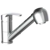 SCH TTE Sink Mixer with Pull-out Spray DIZIANI Chrome