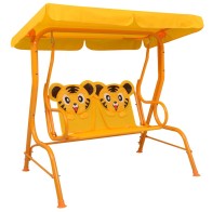 Kids Swing Bench Yellow...