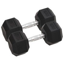 Dumbbells 2 pcs 30 kg Cast Iron