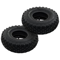 2 Tyres 2 Inner Tubes 3.00-4 260x85 for Sack Truck Wheel Rubber