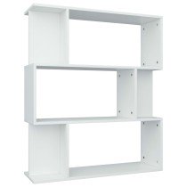 Bücherregal/Raumteiler Grau Sonoma 80x24x96 cm Holzwerkstoff
