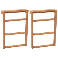 Towel Racks 2 pcs Solid...