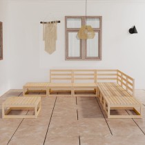 8 Piece Garden Lounge Set...