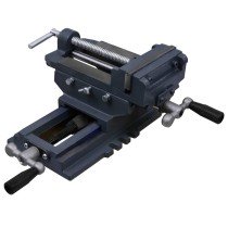 Manually Operated Cross Slide Drill Press Vice 150 mm