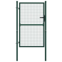 Fence Gate Steel 100x125 cm...