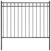 Garden Fence Steel 1.7x1.5...