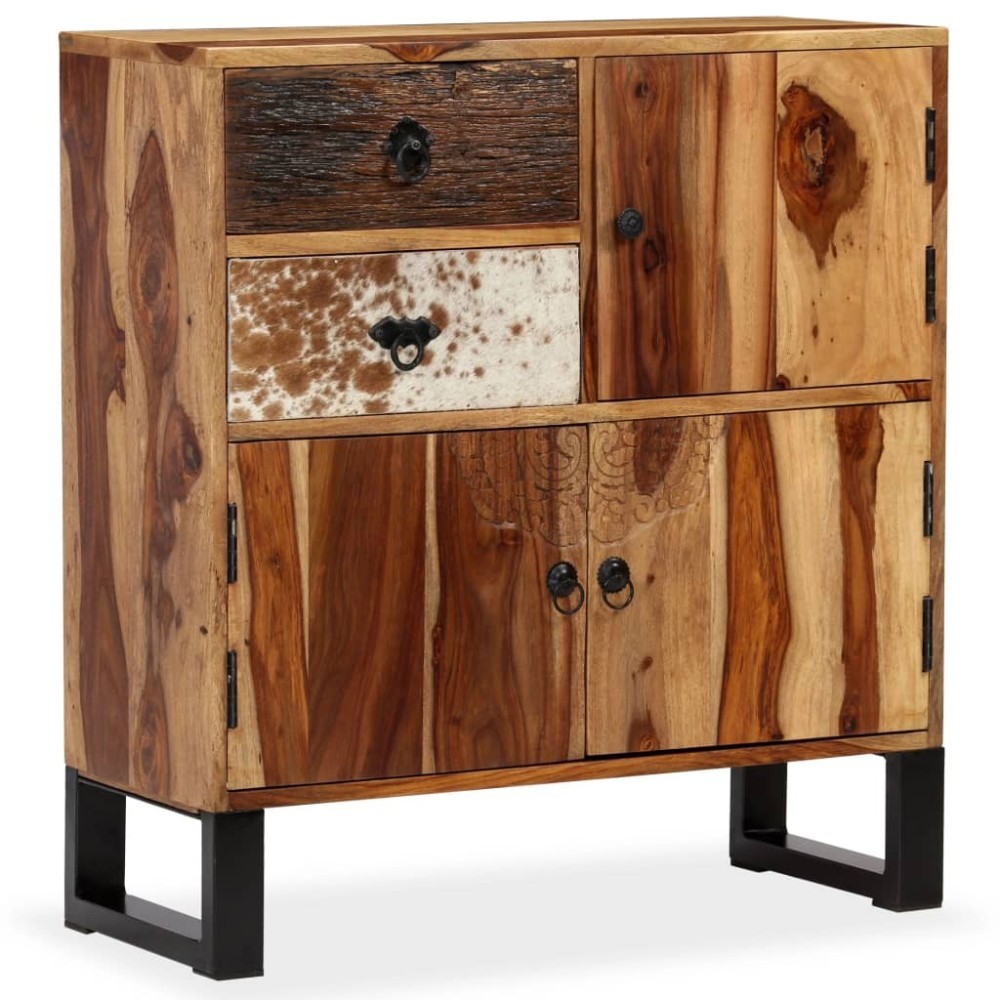 Sideboard Solid Sheesham Wood 70x30x80 cm