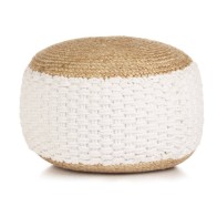 Pouf Gewebt/Gestrickt Jute...