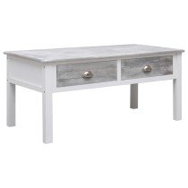 Coffee Table Brown 100x50x45 cm Wood