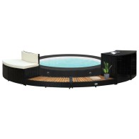 Spa Surround Black Poly...